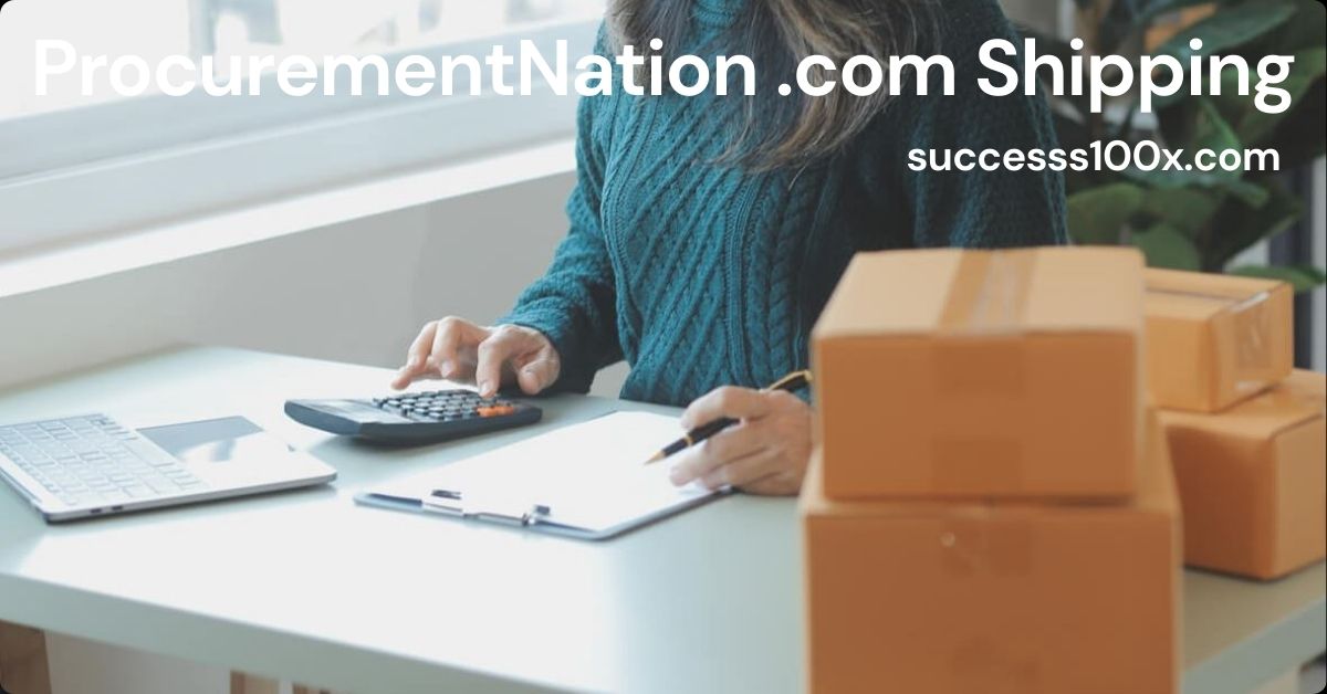 ProcurementNation .com Shipping